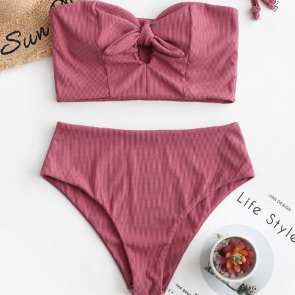 NWT. Zaful High Waisted Bikini